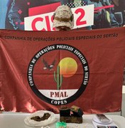 Suspeito morre em confronto com a polícia e dois são presos em Mata Grande