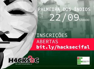 Ifal Palmeira sediará evento de difusão da cultura hacker