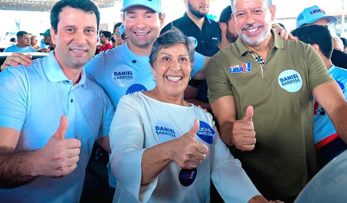 Luciano, Daniel e Lucas Barbosa e Célia Rocha reforçam apoio a Arthur Lira ao Senado