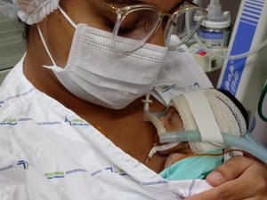 Hospital de Arapiraca promove ação com mães e bebês da UCI Canguru