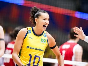 Gabi Guimarães é eleita a 2ª melhor jogadora do mundo em 2025