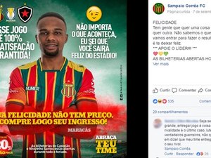 Procuradoria do STJD pode investigar se Sampaio 'entregou' o jogo que rebaixou rival