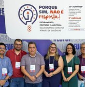 Prefeitura de Arapiraca marca presença no Congresso Brasileiro de Auditoria em Saúde