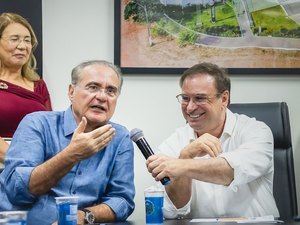 Luciano Barbosa declara apoio à reeleição de Renan Calheiros ao Senado