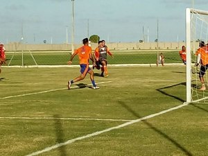No CT Ninho do Galo, CRB vence Sete de Setembro em jogo treino
