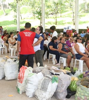 PAA distribui cinco toneladas de alimentos produzidos na zona rural de Penedo