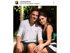 Natália Guimarães e Leandro, do KLB, se casam após 14 anos juntos