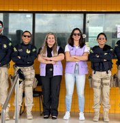 PRF realiza comando educativo sobre o Agosto Lilás  em São Miguel dos Campos