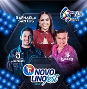 Prefeita Marcela Gomes divulga programação musical da festa de 63 anos de Novo Lino