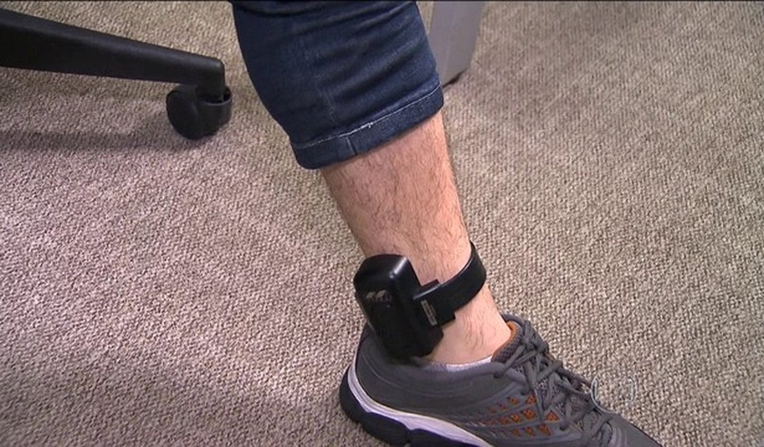 Após quebrar tornozeleira, reeducando é preso