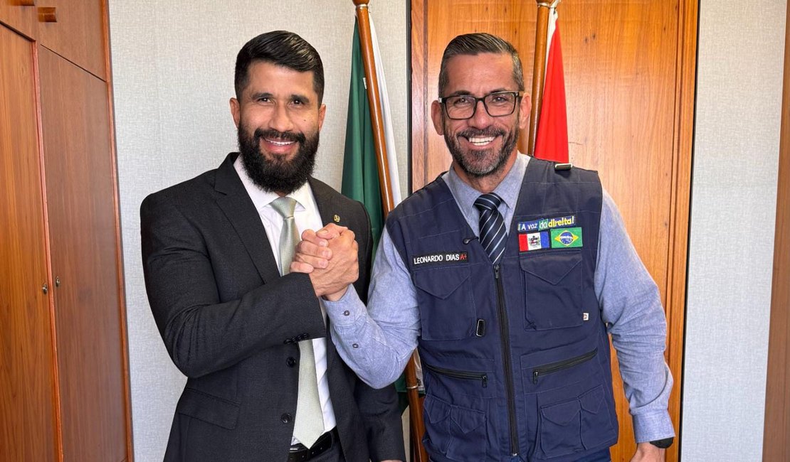 Fabio Costa e Leonardo Dias anunciam dobradinha para eleições de 2026