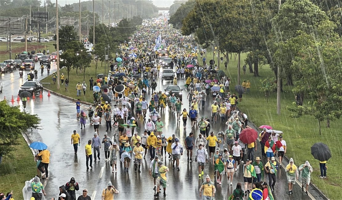 E a caminhada até Brasília? Rendeu.