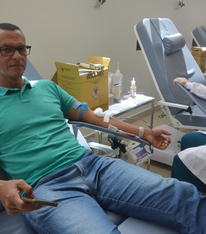 Hemoal leva equipes itinerantes para coletar sangue em Arapiraca e São Miguel dos Campos neste sábado (7)