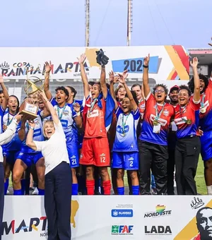 Seleção de Alagoas vence por 3 a 0 e é campeã da Copa Rainha Marta Nordeste