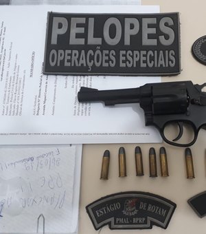 Polícia prende homem e impede venda ilegal de arma de fogo em Arapiraca