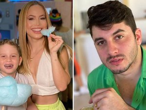 Ex-mulher de Jonas Esticado acusa cantor de não visitar o filho: 'Não deu o ar da graça'