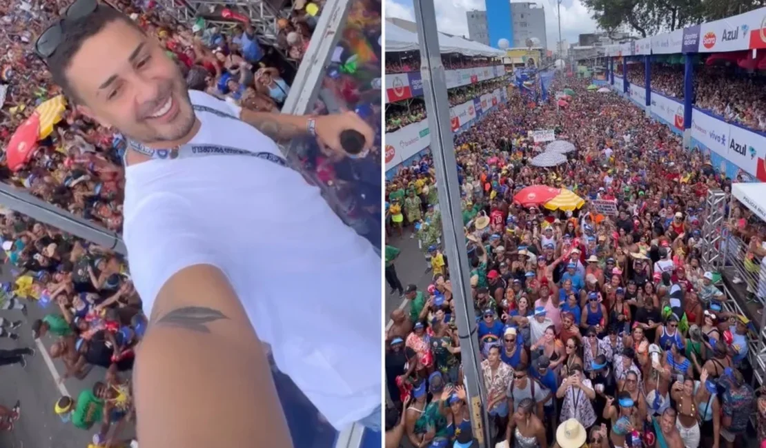 Carlinhos Maia é recebido com vaias em Recife e reage com palavrão