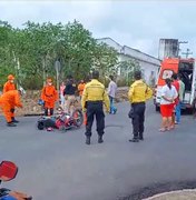 [Vídeo] Acidente grave é registrado no bairro São Luiz, em Arapiraca