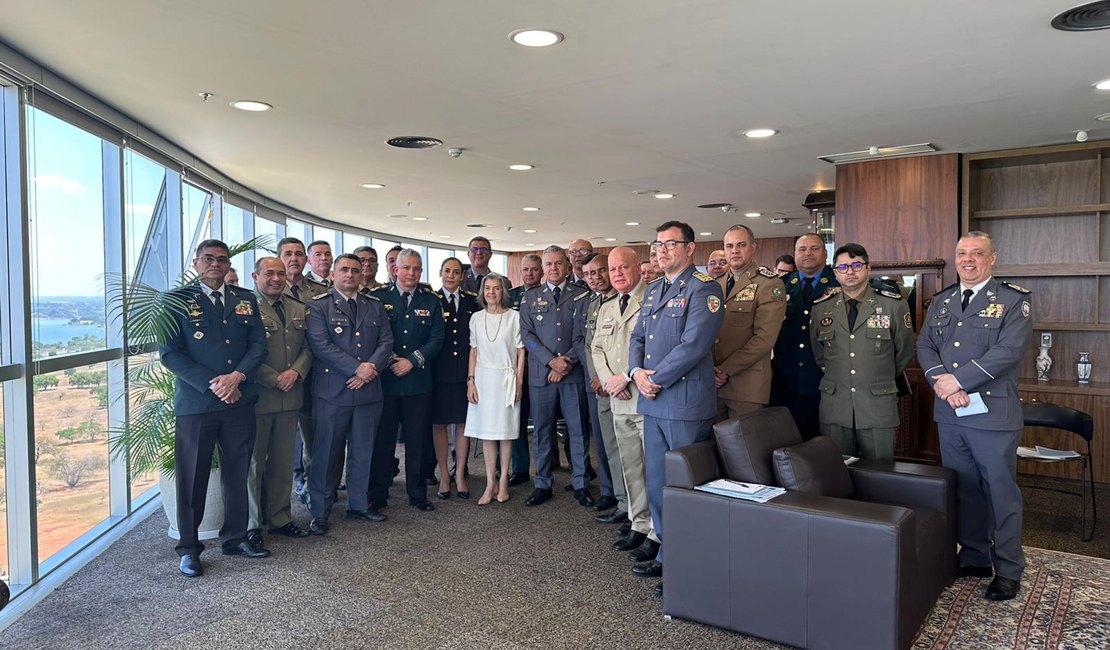 Segurança nas Eleições: Comandante-geral da PM se reúne com ministra Cármen Lúcia