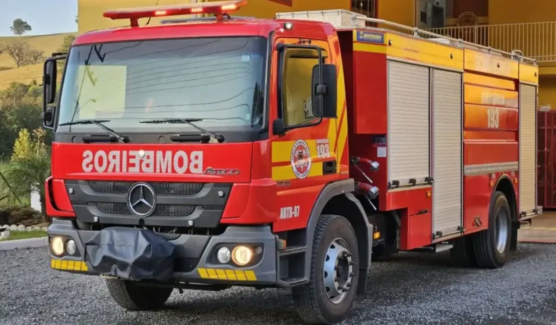 Bombeiros recebem nova viatura para atender seis cidades da Zona da Mata