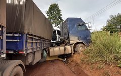 Acidente envolveu três carretas no estado do Pará 