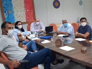 Tonholo recebe CBF e debate criação de Centro de Treinamento de futebol na Ufal