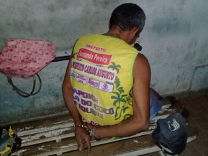 Homem é preso tentando estuprar crianças no Bosque das Arapiracas