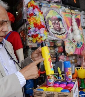 Vigilância Sanitária orienta sobre o uso de espumas, confetes e serpentinas no Carnaval