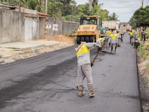 Cidade Universitária recebe mais de 800 metros de pavimentação