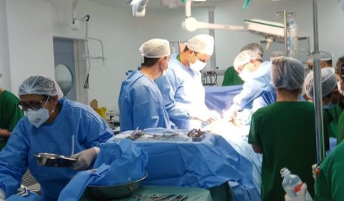 Alagoas realiza primeiro transplante de fígado da história
