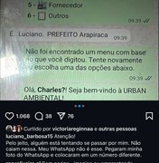 Prefeito de Arapiraca alerta sobre golpe com uso de sua imagem no WhatsApp