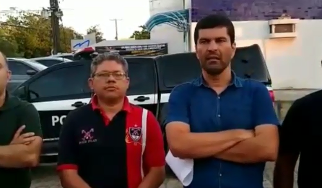 [Vídeo] Opositor de prefeito de Rio Largo denuncia atentado 