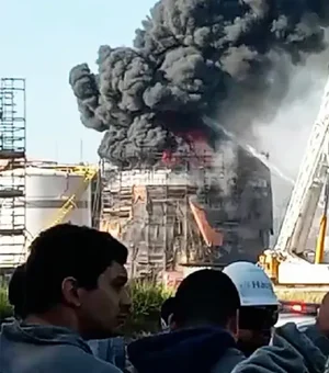 Incêndio em Polo Petroquímico da Braskem deixa um morto e seis feridos
