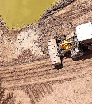 Prefeitura de Major Izidoro intensifica manutenção e limpeza de barragens na zona rural