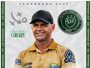 Coruripe anuncia o auxiliar técnico Paulo Sérgio