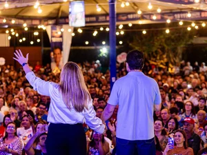 Ricardo e Rute Nezinho reúnem cerca de 4 mil pessoas em último encontro pré eleições