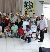 Banda Fanfarra de São Luís do Quitunde recebe novos instrumentos musicais