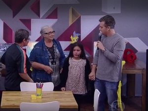 Do Sertão de Alagoas, pequena Mell ganha biblioteca no programa do Huck