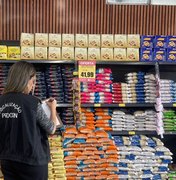 Procon Maceió revela que custa da cesta básica varia entre R$ 90,06 e R$ 196,77