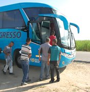Ônibus é assaltado na BR-101 e deixado em Marechal Deodoro 