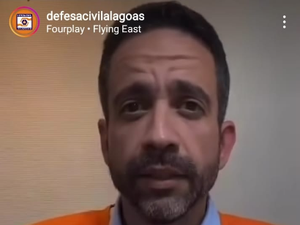 Defesa Civil divulga que vídeo com governador Paulo Dantas sobre chuvas em Alagoas é fake news