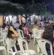 Bloco atrapalha realização da Missa de Páscoa no município de Paripueira
