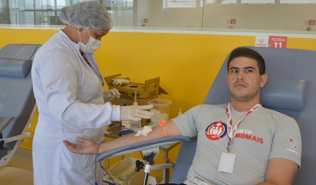 Hemoal promove coleta itinerante nesta quinta-feira (12) em Coruripe e São José da Tapera