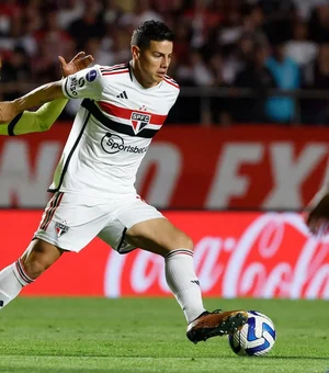 Barrado para jogo contra o Cobresal, James Rodríguez deve deixar o São Paulo