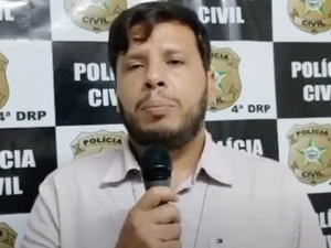 [Vídeo] Delegado dá detalhes sobre operação que resultou na prisão de três pessoas em Craíbas