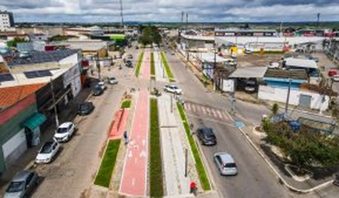 Ciclovia transforma a paisagem e o futuro da mobilidade em Arapiraca