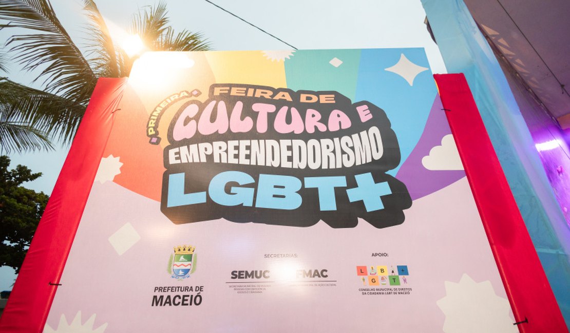 Maceió realiza 2ª Feira de Cultura e Empreendedorismo LGBT+ com arte, afeto e resistência