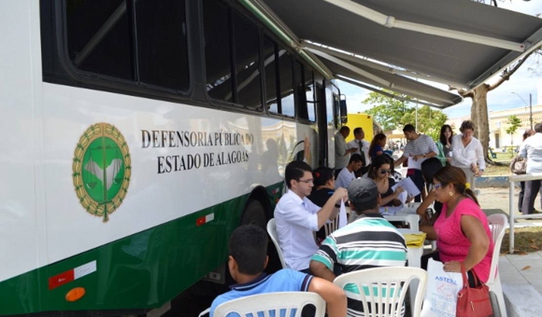 Defensoria Pública leva serviços para municípios do interior de Alagoas