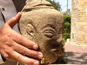 A estátua de deusa de 4,5 mil anos encontrada por agricultor em Gaza