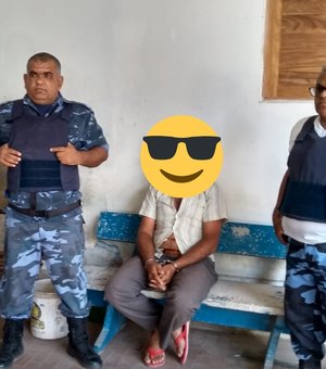 Homem de 49 anos é preso mostrando partes íntimas na orla de Traipu